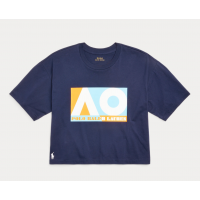 Australian Open Cropped Graphic Tee